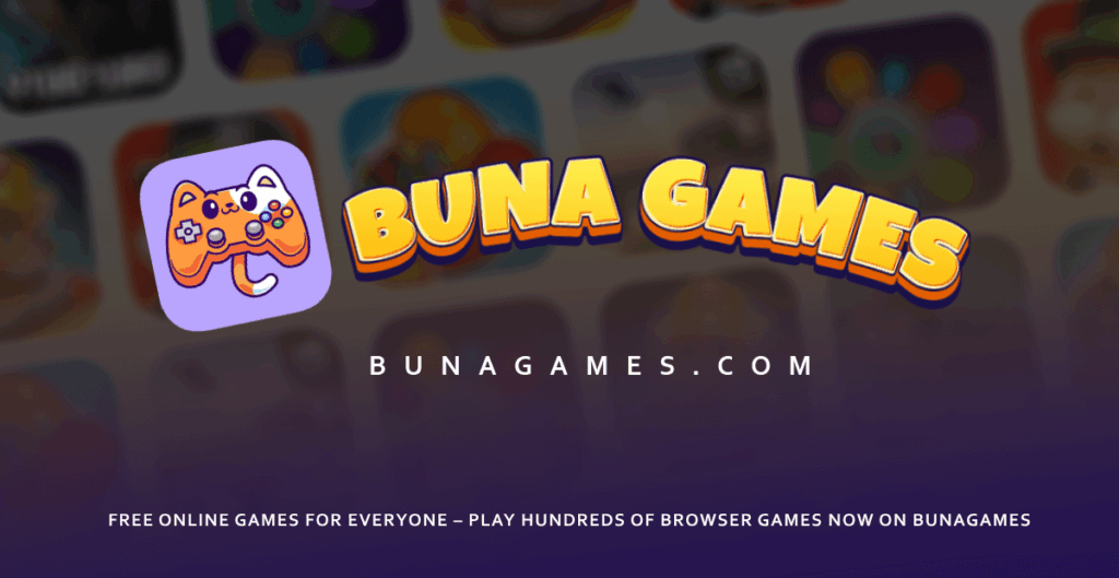 BunaGames Logo – Free Browser Games for Kids and All Ages - Play Games now