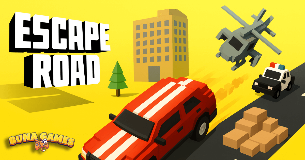 Play Escape Road for free on BunaGames and test your skills in this exciting survival challenge