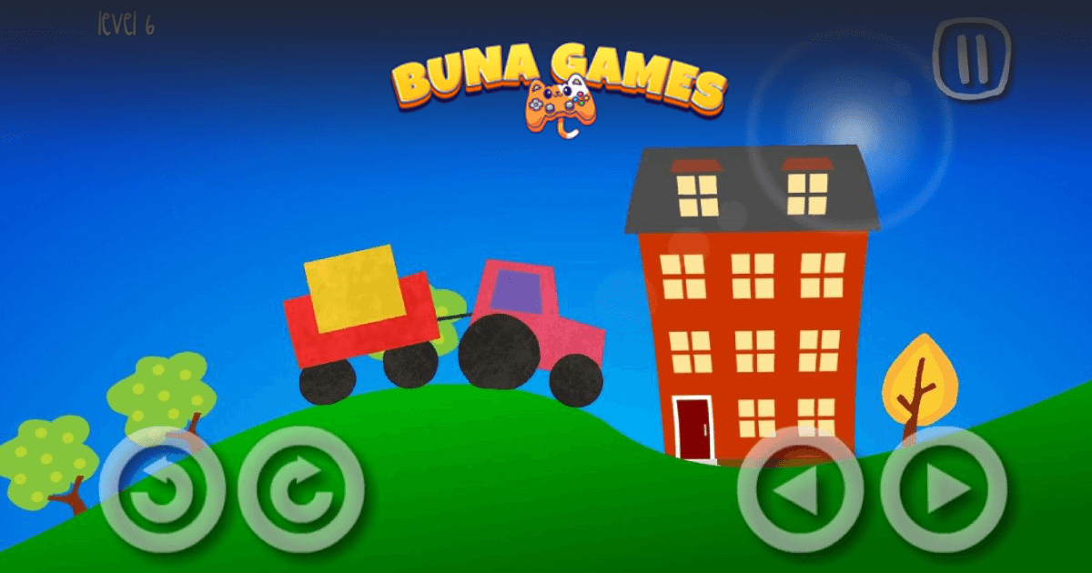 Jelly Truck Game with Colorful Landscape and Fun Vehicle