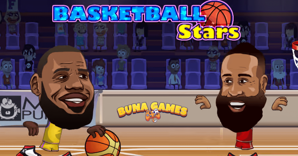 Basketball Stars unblocked - Play 2 player basketball games online free on BunaGames