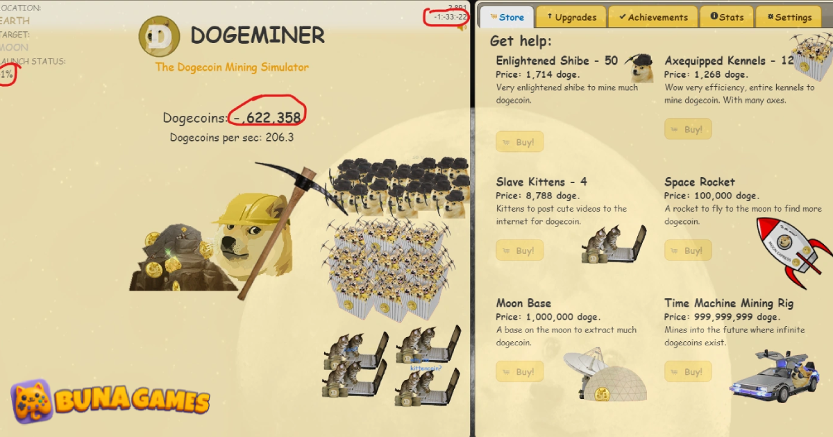 Similar games like Dogeminer for kids to play online for free
