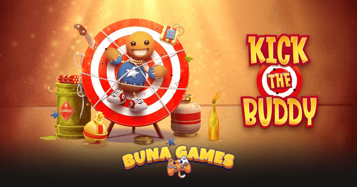 Kick The Buddy unblocked - Play free stress relief action game online on BunaGames
