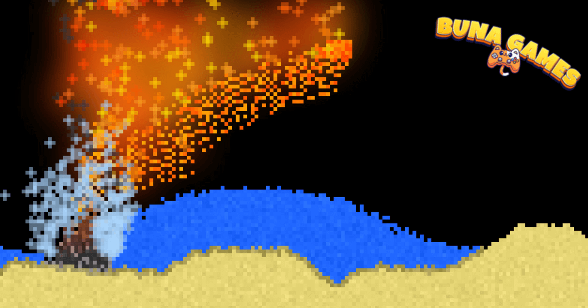 Play Sandboxels free online at BunaGames interface