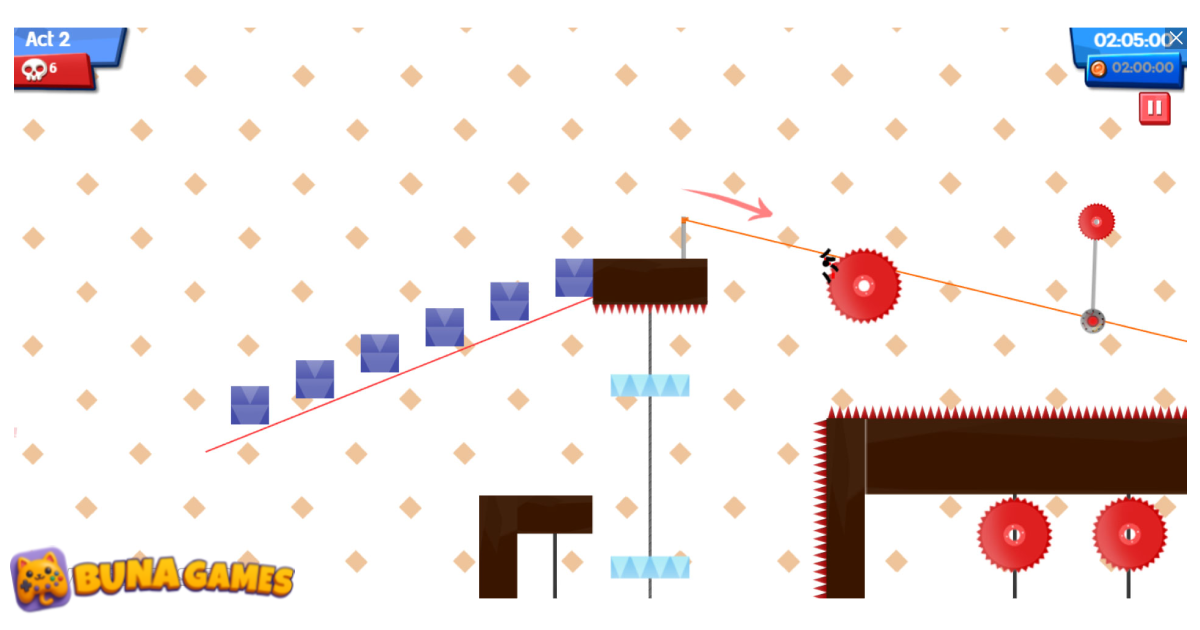 Play Vex 5 online for free – Stickman parkour adventure game full of traps, jumps, and challenges on BunaGames.com