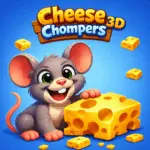 Cheese Chompers 3D - BunaGames: Play Free Online Browser Games