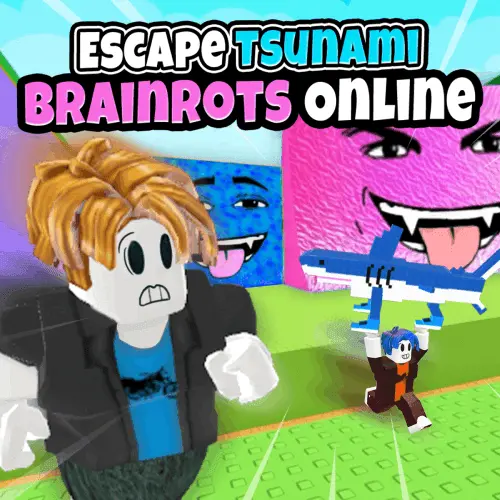 Escape Tsunami Brainrots Online - BunaGames: Play Free Online Browser Games