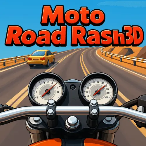 Moto Road Rash 3D - BunaGames: Play Free Online Browser Games