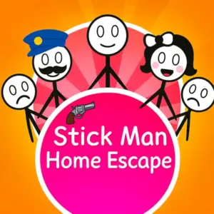 Stickman Home Escape - BunaGames: Play Free Online Browser Games