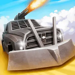 Zombie Derby: Blocky Roads