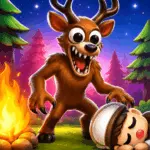 99 Nights In The Woods: Horror Story Original - BunaGames: Play Free Online Browser Games