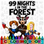 99 Nights in the Forest Coloring Pages - BunaGames: Play Free Online Browser Games