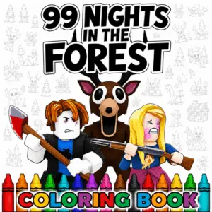 99 Nights in the Forest Coloring Pages
