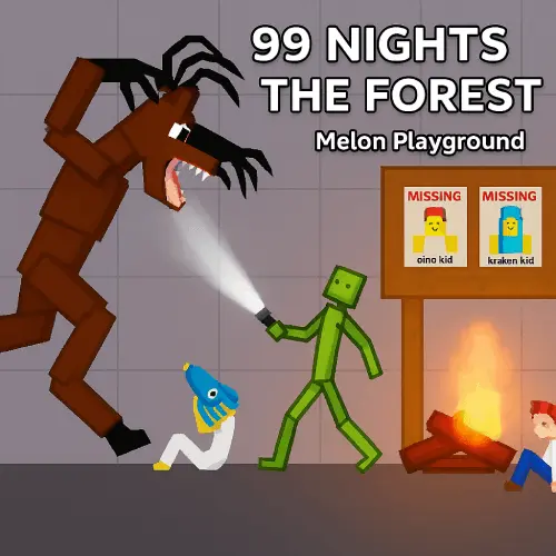 99 in the Forest Playground - BunaGames: Play Free Online Browser Games