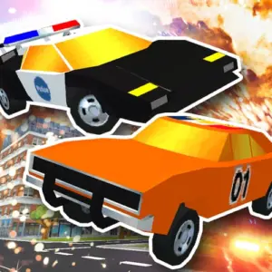 Blacktop Police Chase - BunaGames: Play Free Online Browser Games