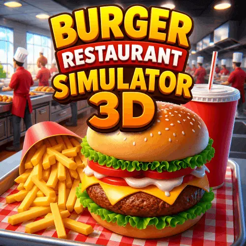 Burger Restaurant Simulator 3D - BunaGames: Play Free Online Browser Games