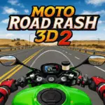 Moto Road Rash 3D 2 - BunaGames: Play Free Online Browser Games
