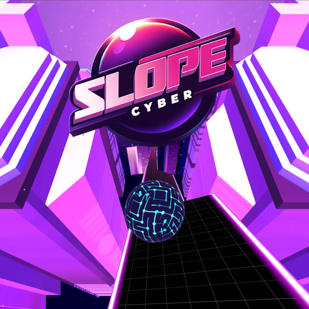Slope Cyber - BunaGames: Play Free Online Browser Games