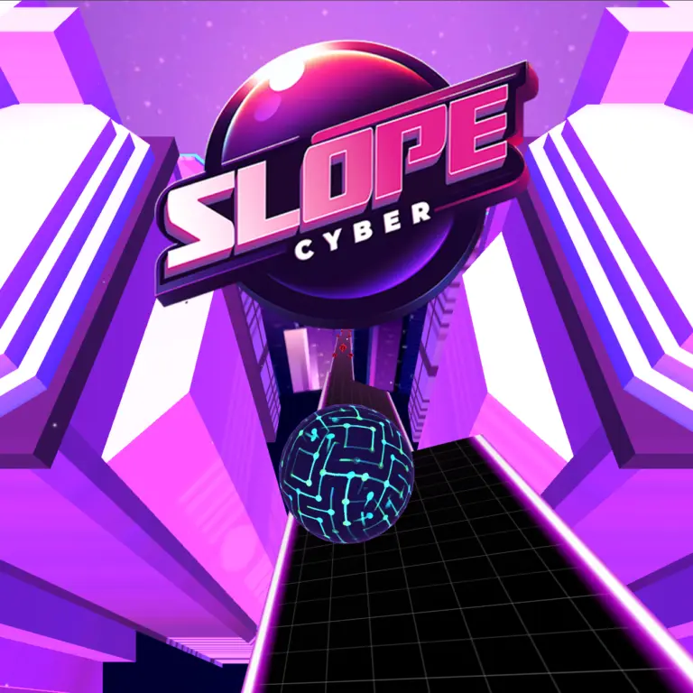 Slope Cyber - BunaGames: Play Free Online Browser Games