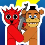 Sprunki Against Animatronics - BunaGames: Play Free Online Browser Games