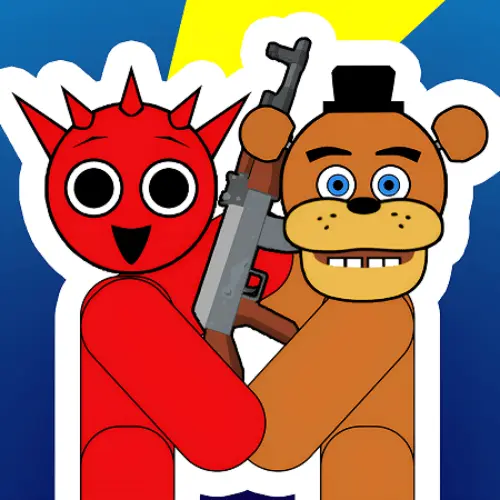 Sprunki Against Animatronics - BunaGames: Play Free Online Browser Games