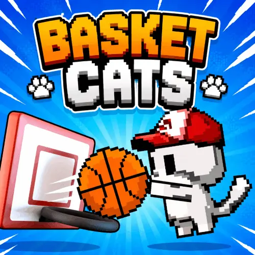 Basket Cats - BunaGames: Play Free Online Browser Games