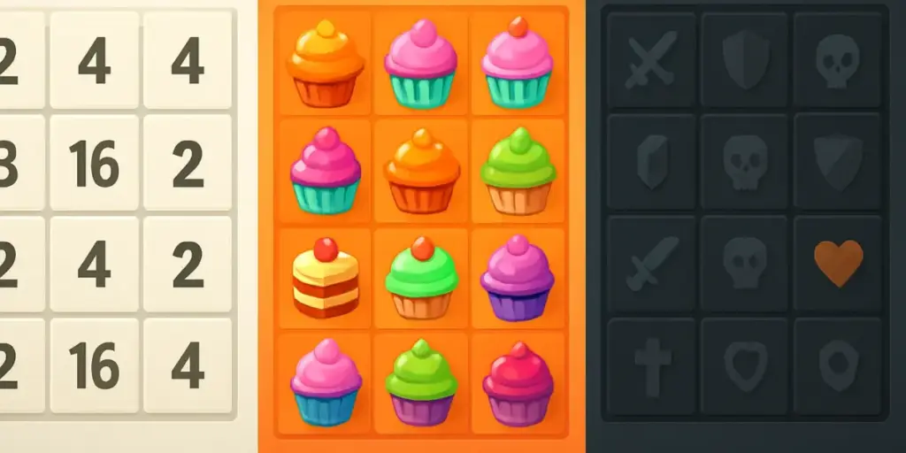 2048 vs 2048 Cupcakes vs 2048 Rogue: Which Puzzle Game Fits Your Playstyle? - BunaGames: Play Free Online Browser Games