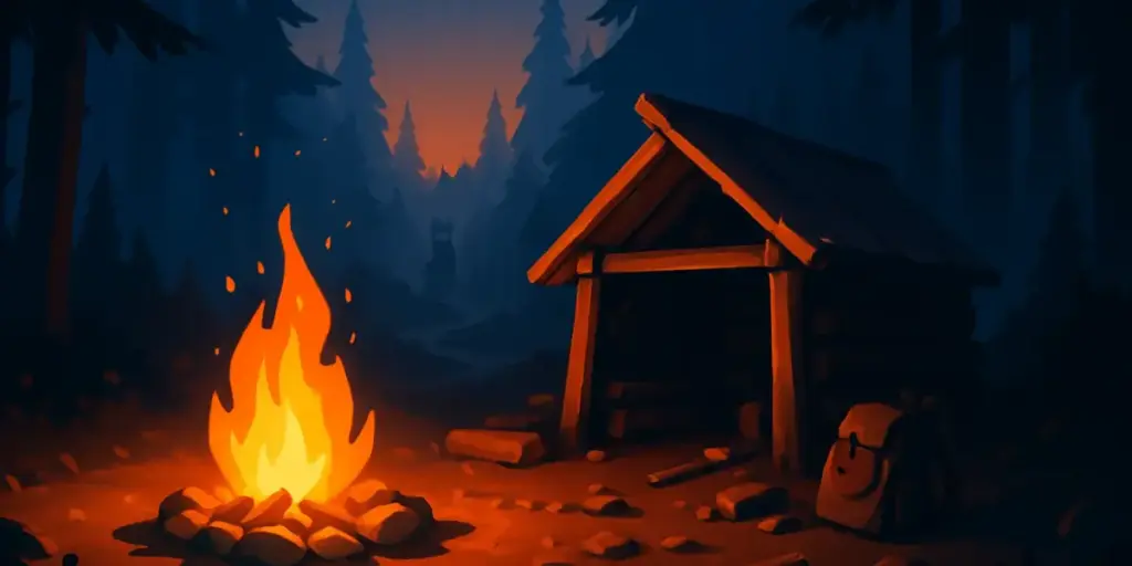 99 Nights in the Forest Beginner Guide: First-Night Survival, Crafting, and Rescue Tips - BunaGames: Play Free Online Browser Games