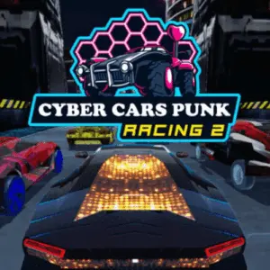 Cyber Cars Punk Racing 2 - BunaGames: Play Free Online Browser Games