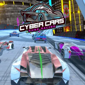 Cyber Cars Punk Racing - BunaGames: Play Free Online Browser Games