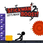 Stickman Boost 2 - BunaGames: Play Free Online Browser Games
