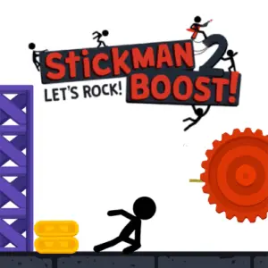Stickman Boost 2 - BunaGames: Play Free Online Browser Games
