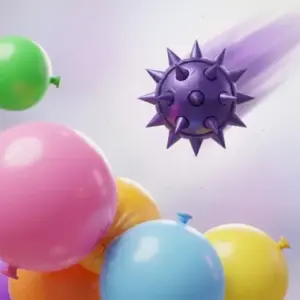 Thorns And Ballons - BunaGames: Play Free Online Browser Games