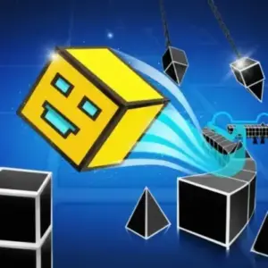 Geometry Rush - BunaGames: Play Free Online Browser Games