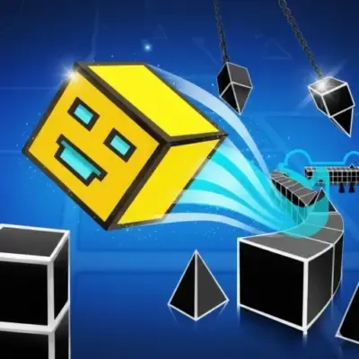 Geometry Rush - BunaGames: Play Free Online Browser Games