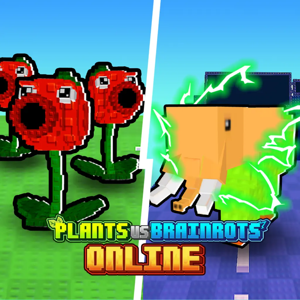 Plants Vs Brainrots - BunaGames: Play Free Online Browser Games