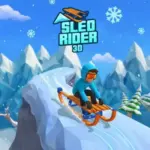 Sled Rider 3D - BunaGames: Play Free Online Browser Games