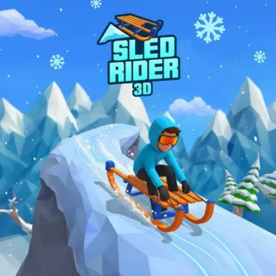 Sled Rider 3D - BunaGames: Play Free Online Browser Games