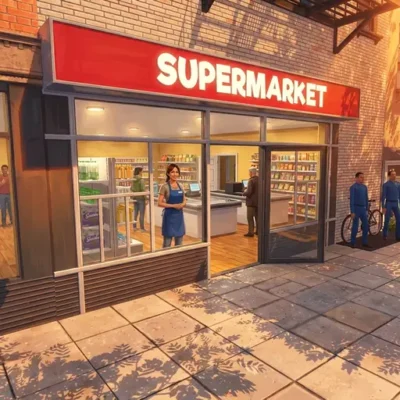 Supermarket Simulator - BunaGames: Play Free Online Browser Games