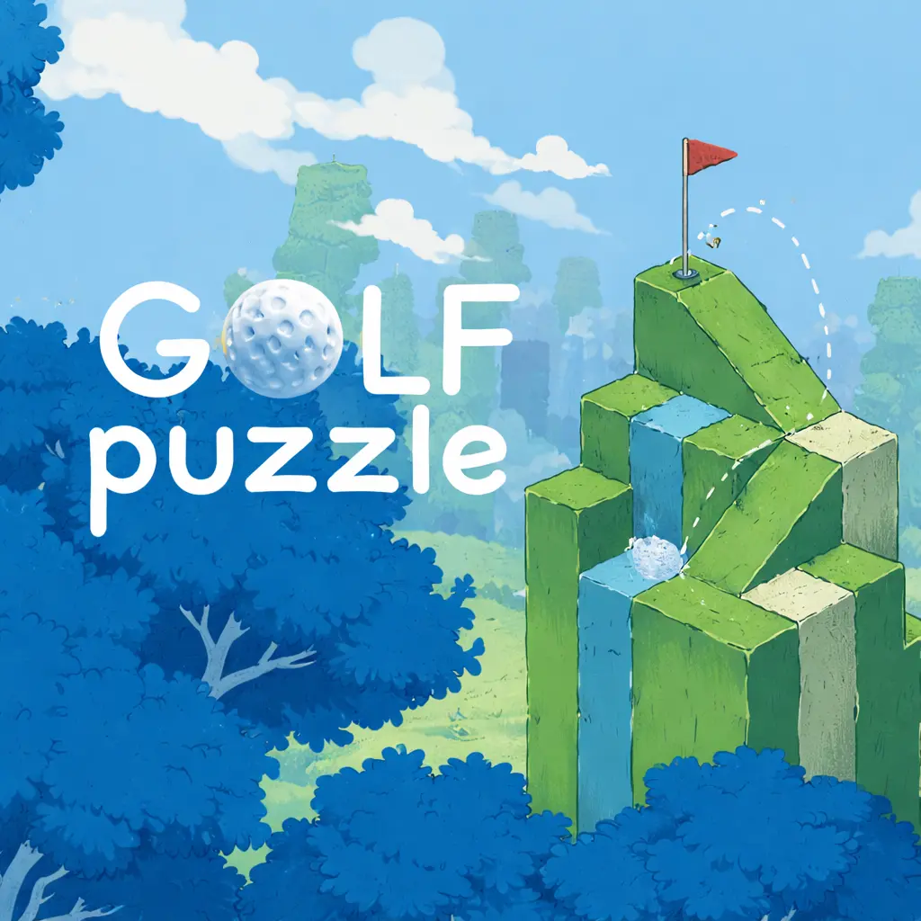 Golf Puzzle - BunaGames: Play Free Online Browser Games