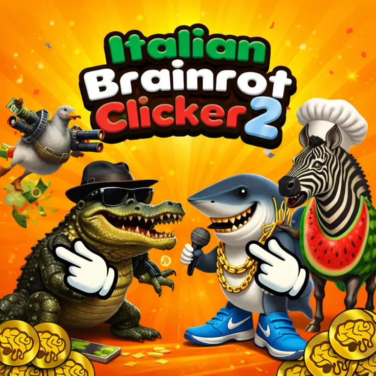 Italian Brainrot Clicker 2 - BunaGames: Play Free Online Browser Games